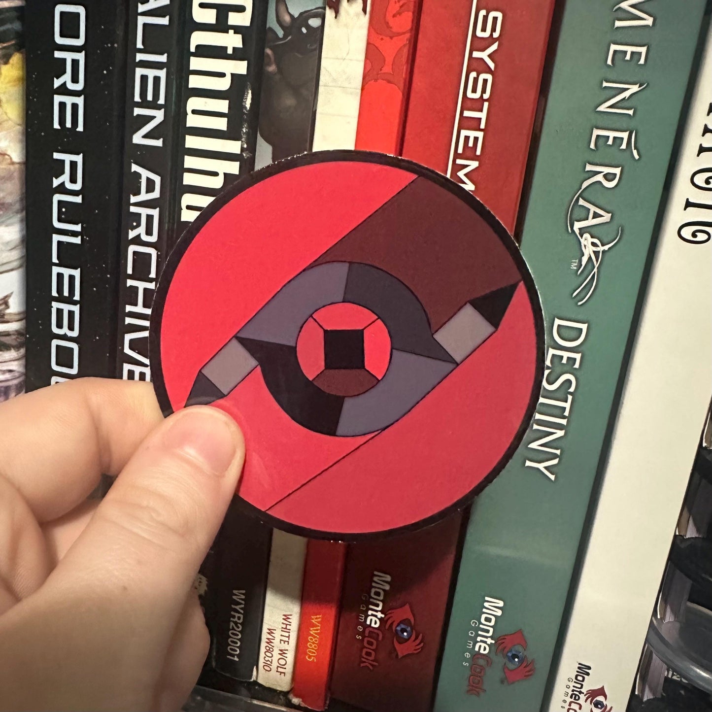 3" Vampire: The Masquerade Clan Sticker – The Expanded Bloodline Collection