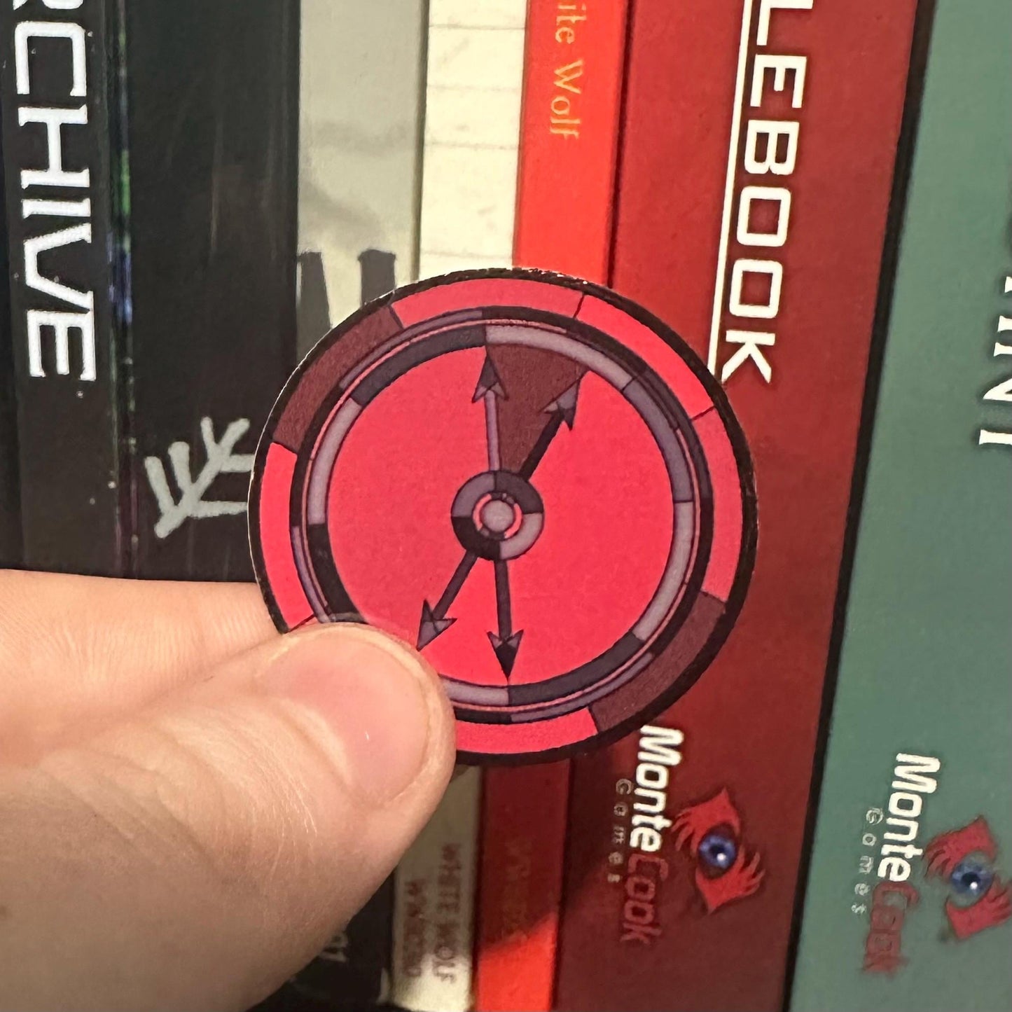 1.5" Vampire: The Masquerade Clan Sticker – The Expanded Bloodline Collection