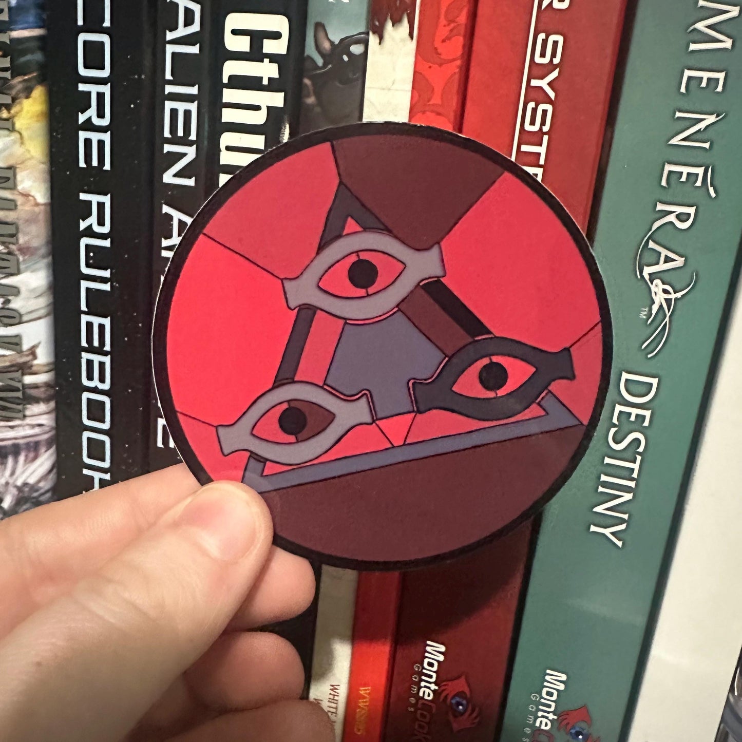 3" Vampire: The Masquerade Clan Sticker – The Expanded Bloodline Collection
