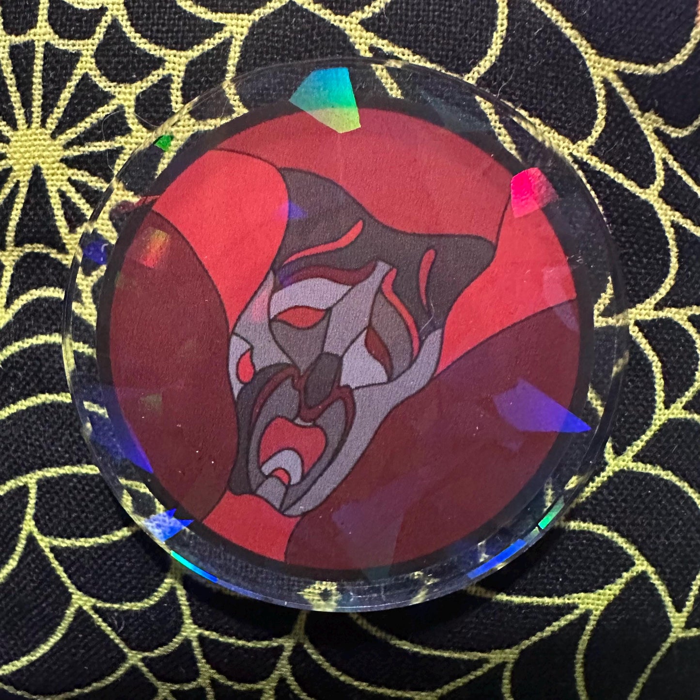 1.5" Vampire: The Masquerade Acrylic Clan Pin – Eternal Style for the Night’s Chosen