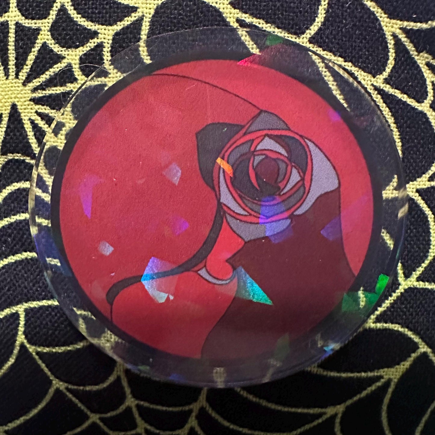 1.5" Vampire: The Masquerade Acrylic Clan Pin – Eternal Style for the Night’s Chosen