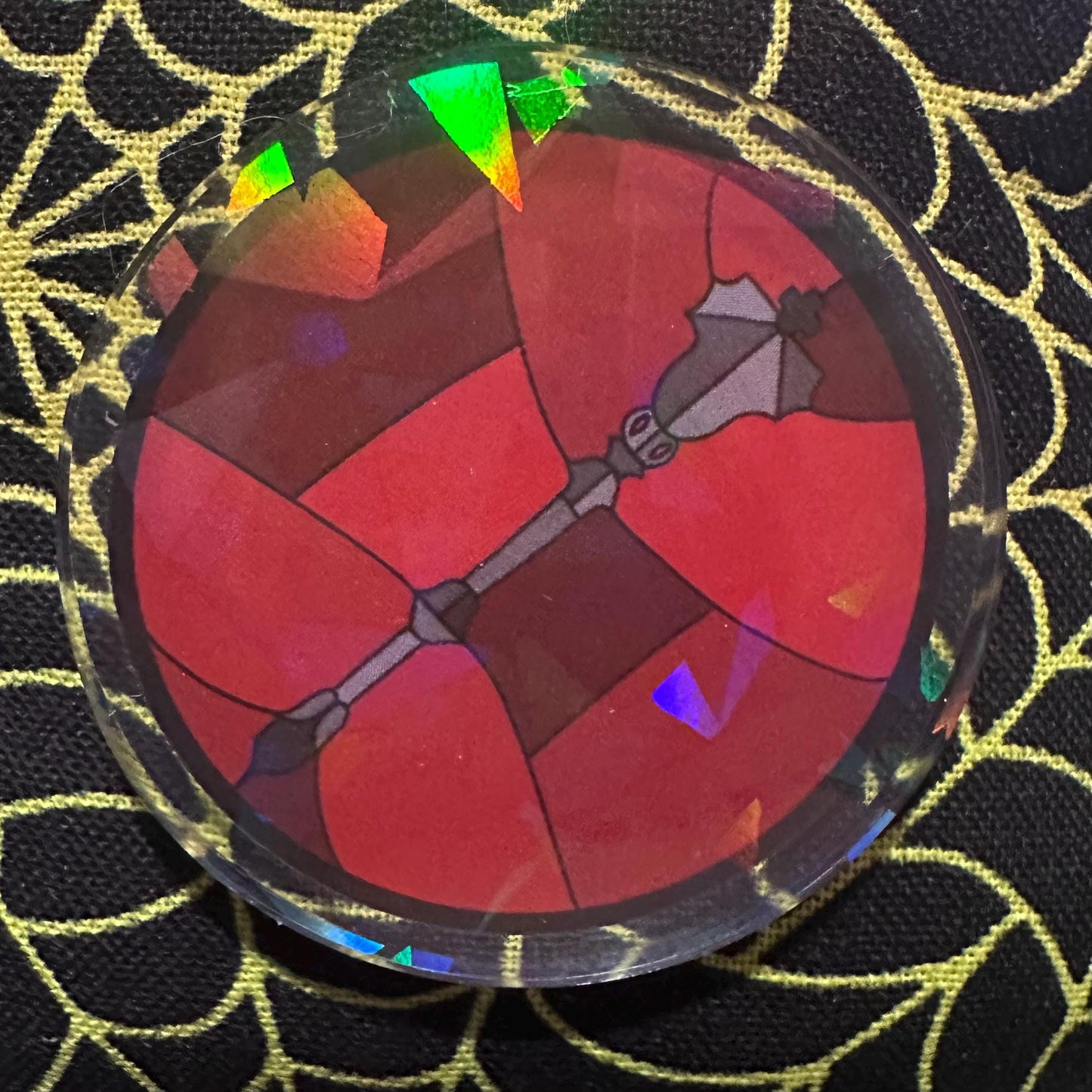 1.5" Vampire: The Masquerade Acrylic Clan Pin – Eternal Style for the Night’s Chosen