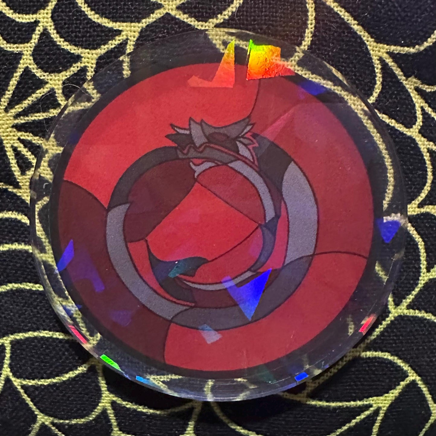 1.5" Vampire: The Masquerade Acrylic Clan Pin – Eternal Style for the Night’s Chosen
