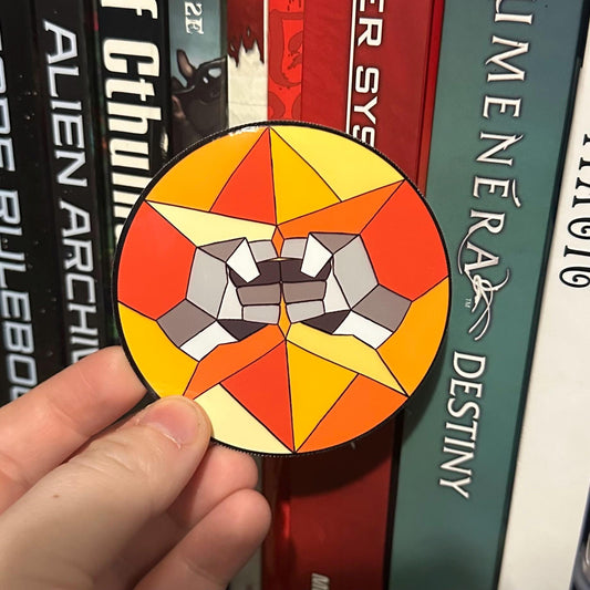 3" Fantasy TTRPG Vinyl Stickers – Laminated, Water Resistant, and Durable