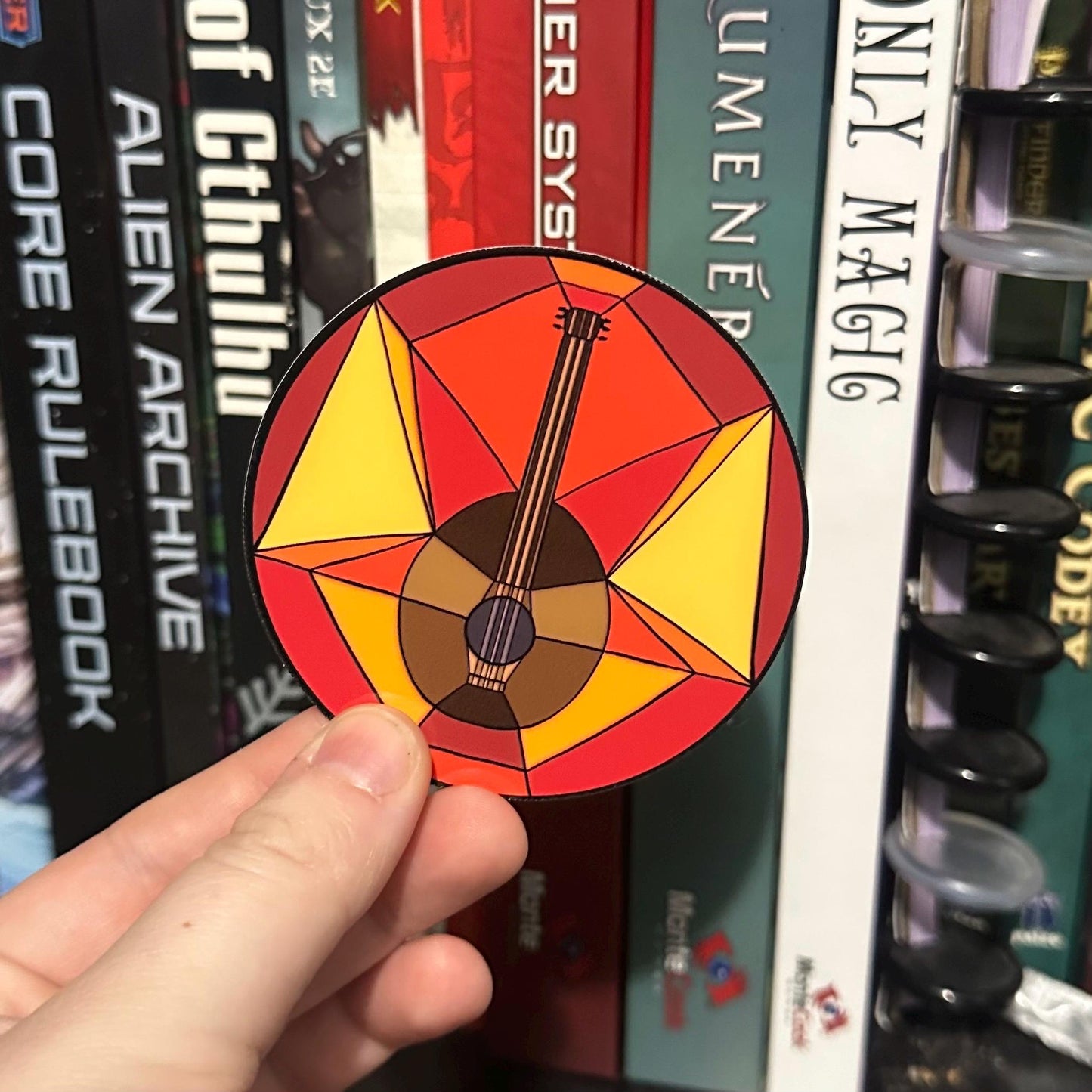 3" Fantasy TTRPG Vinyl Stickers – Laminated, Water Resistant, and Durable