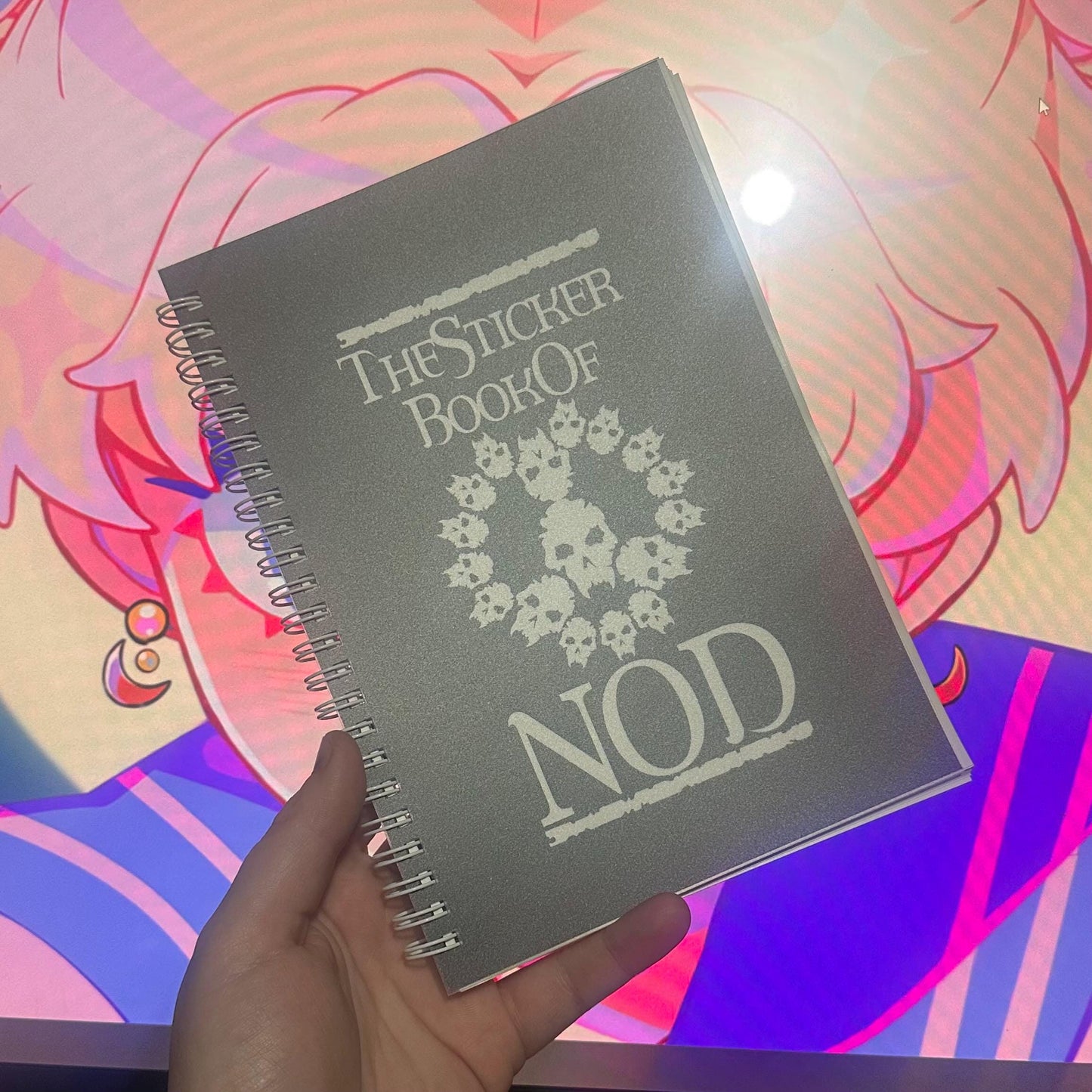 The Sticker Book of Nod: Reusable Sticker Grimoire