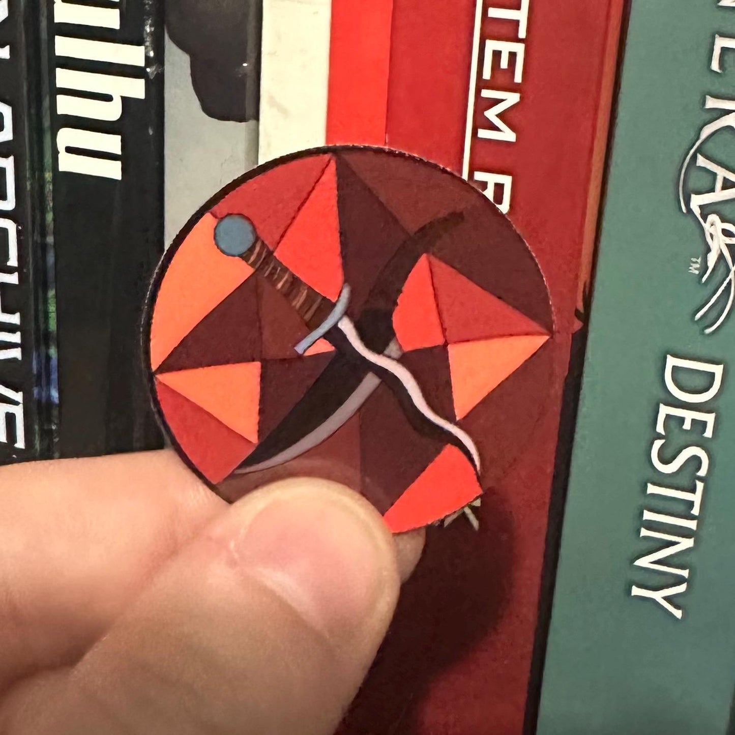 1.5" Fantasy TTRPG Vinyl Stickers – Laminated, Water Resistant, and Durable