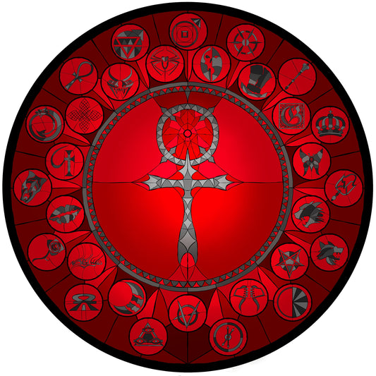 Caine Symbol Print
