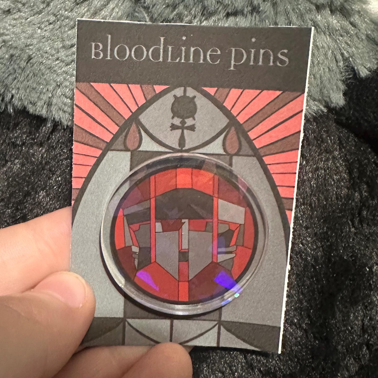 1.5" Vampire: The Masquerade Acrylic Clan Pin – The Expanded Bloodline Collection
