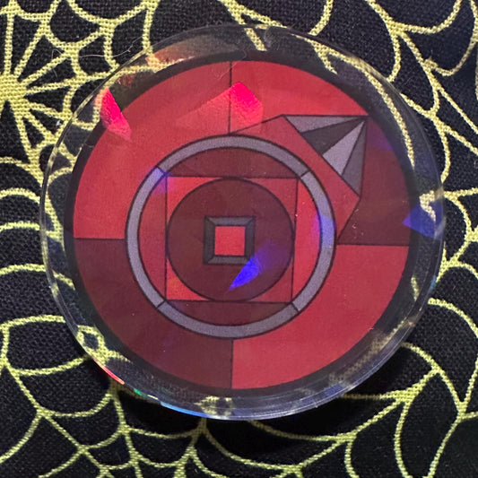 1.5" Vampire: The Masquerade Acrylic Clan Pin – Eternal Style for the Night’s Chosen