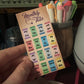 The Grimoire Index Tabs: Monthly Index & Chapter Markers