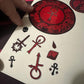The Sticker Book of Nod: Reusable Sticker Grimoire