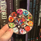 Stained-Glass TTRPG Class Sticker – 3" Vinyl Sticker – Durable, Laminated, Water Resistant