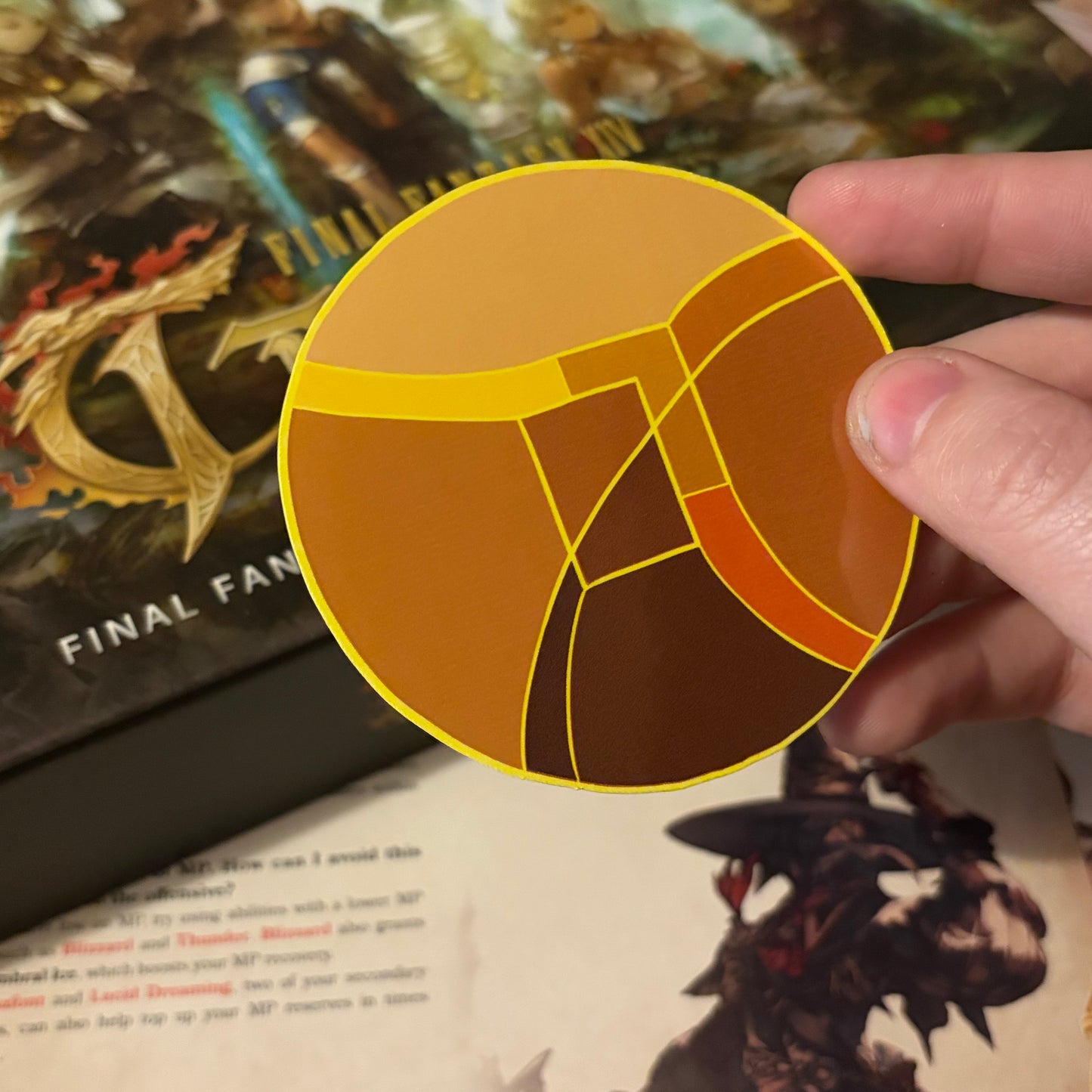 Final Fantasy XIV Soul Crystal Stickers – 3" Vinyl Job Emblems