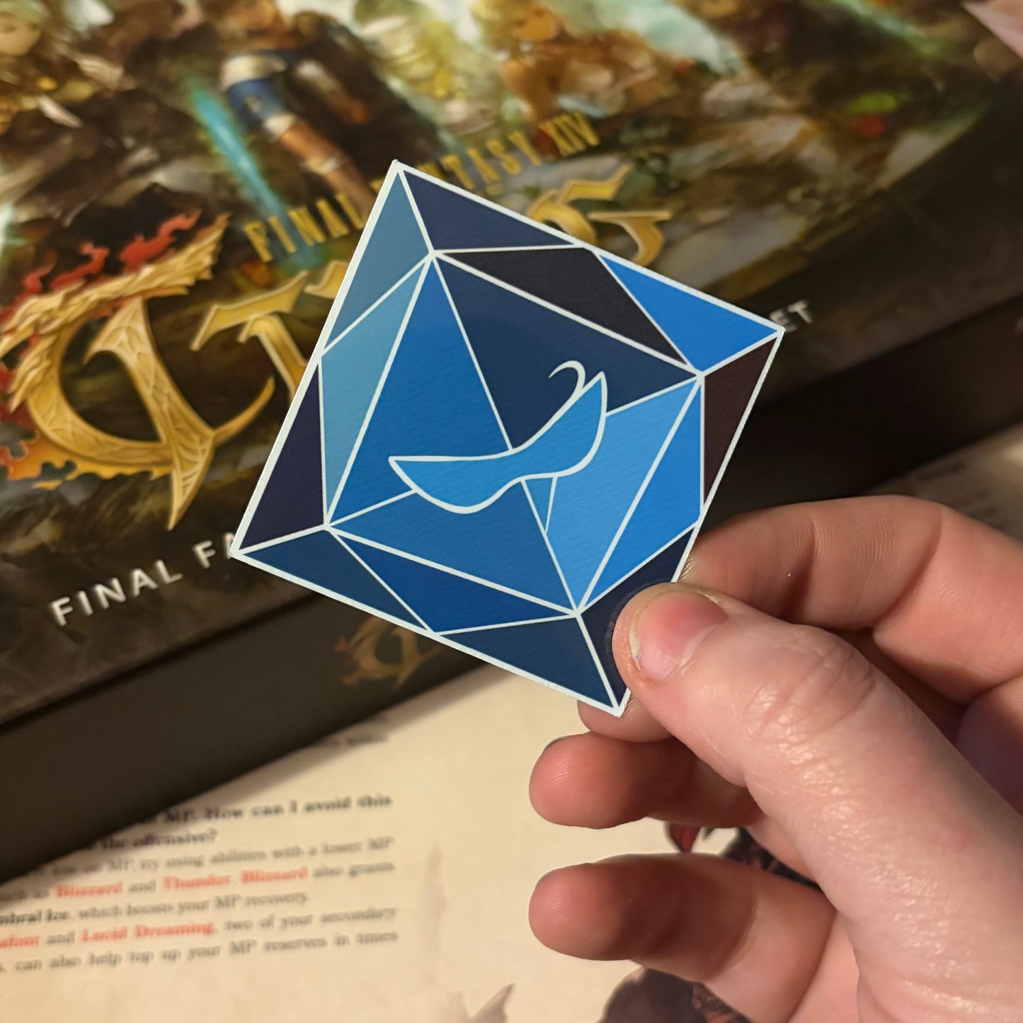 Final Fantasy XIV Soul Crystal Stickers – 3" Vinyl Job Emblems