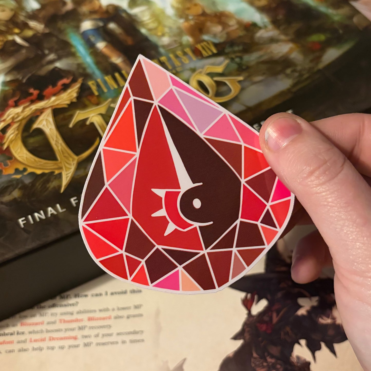 Final Fantasy XIV Soul Crystal Stickers – 3" Vinyl Job Emblems