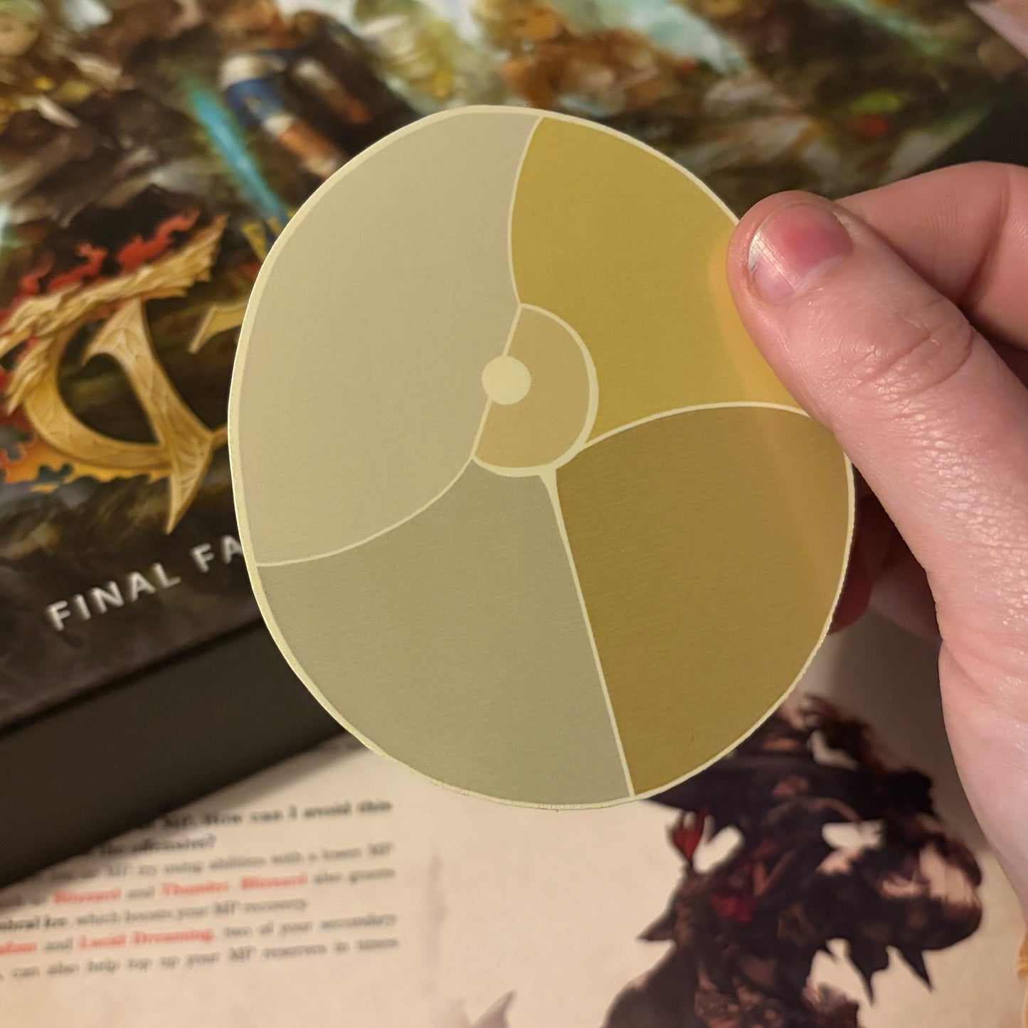 Final Fantasy XIV Soul Crystal Stickers – 3" Vinyl Job Emblems