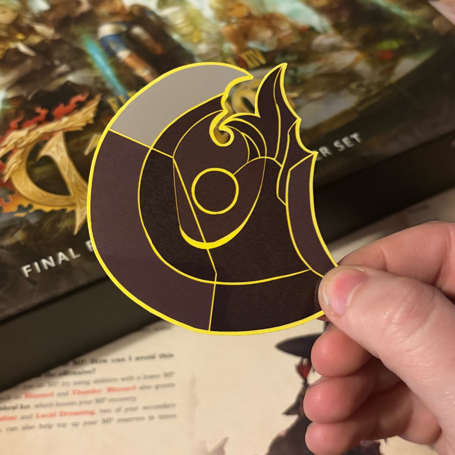 Final Fantasy XIV Soul Crystal Stickers – 3" Vinyl Job Emblems