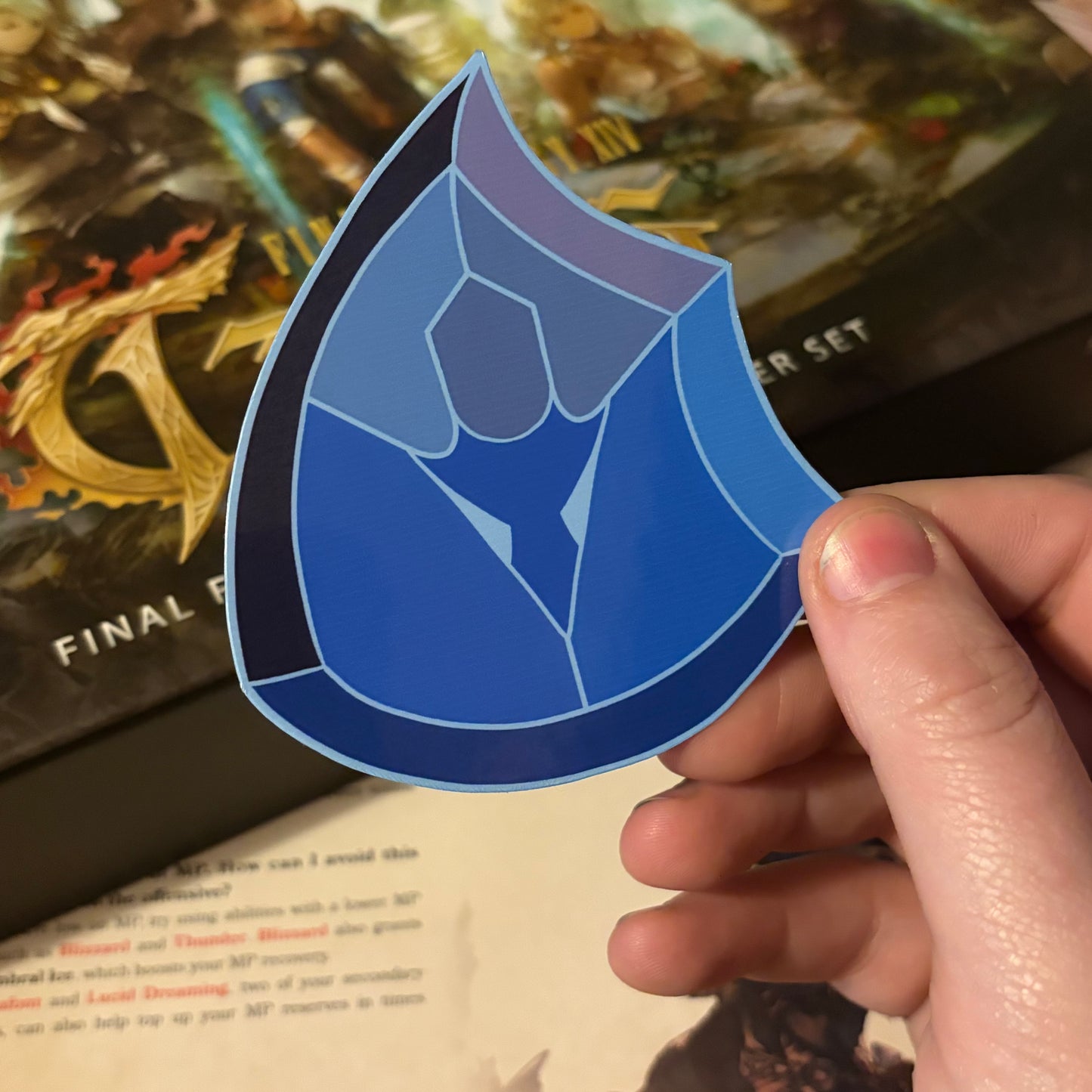 Final Fantasy XIV Soul Crystal Stickers – 3" Vinyl Job Emblems