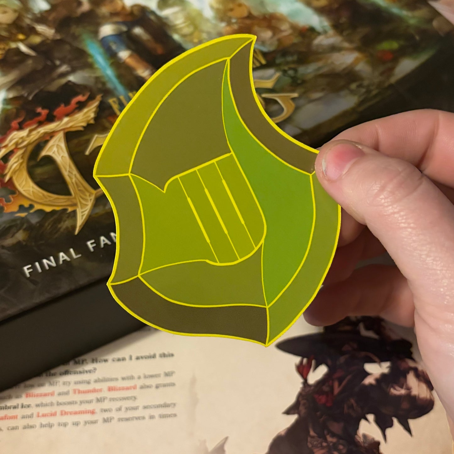 Final Fantasy XIV Soul Crystal Stickers – 3" Vinyl Job Emblems