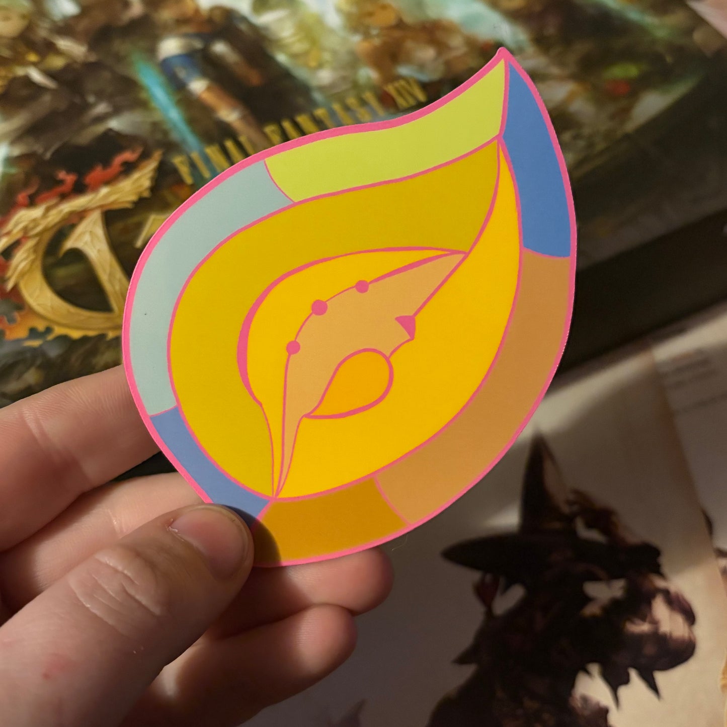Final Fantasy XIV Soul Crystal Stickers – 3" Vinyl Job Emblems