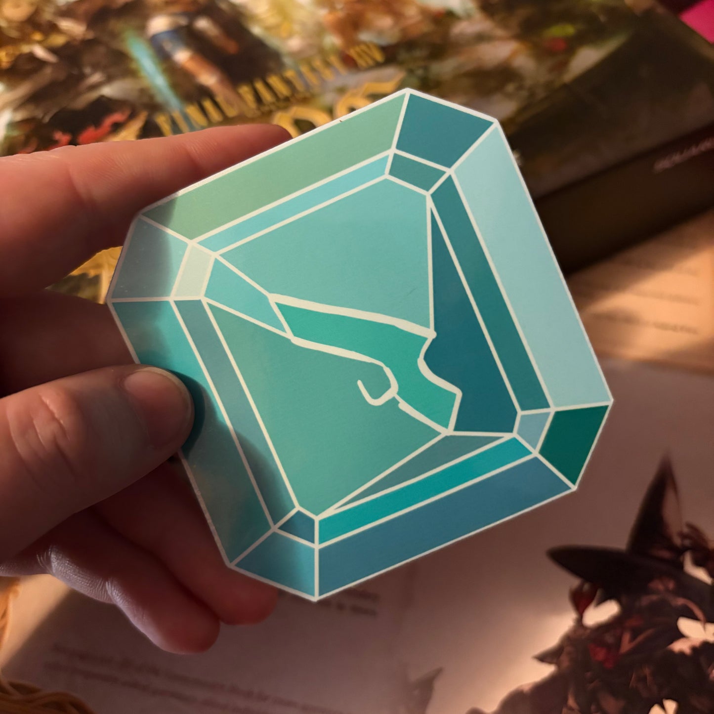 Final Fantasy XIV Soul Crystal Stickers – 3" Vinyl Job Emblems