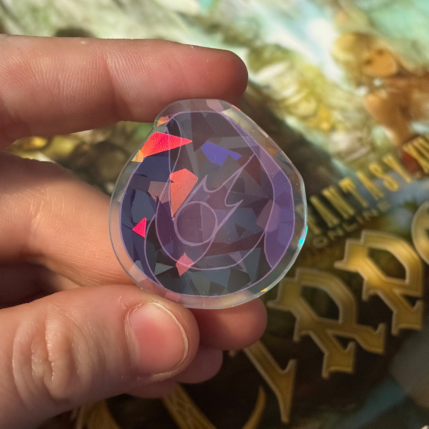 1.5" Job Stone Acrylic Pin — Iconic Jobs from Final Fantasy