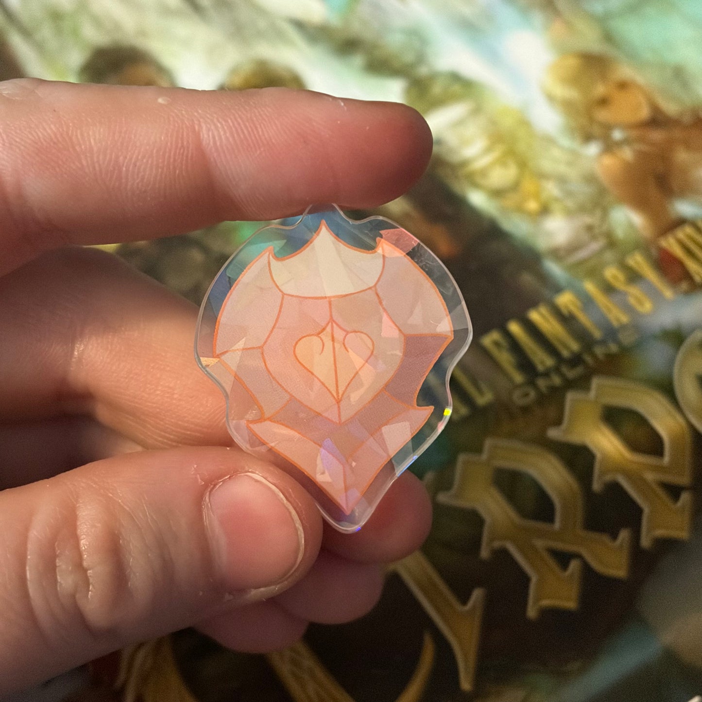 1.5" Job Stone Acrylic Pin — Iconic Jobs from Final Fantasy