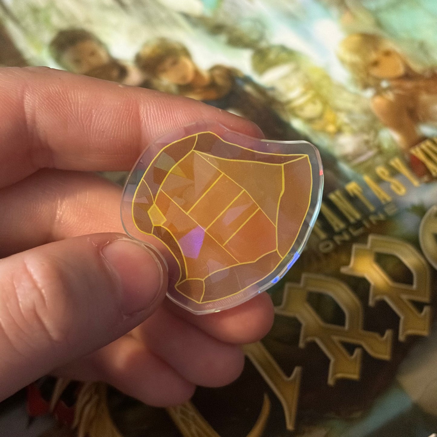 1.5" Job Stone Acrylic Pin — Iconic Jobs from Final Fantasy