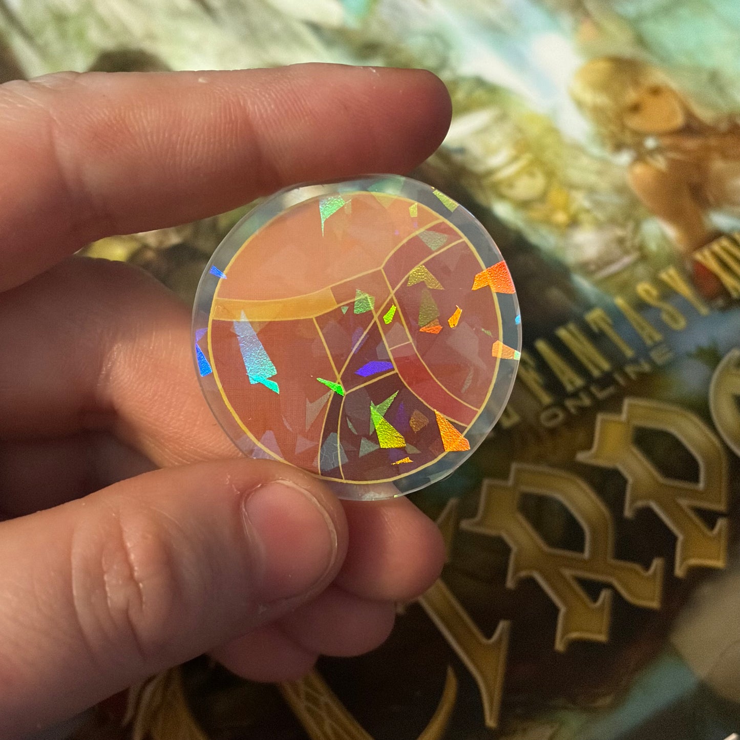 1.5" Job Stone Acrylic Pin — Iconic Jobs from Final Fantasy