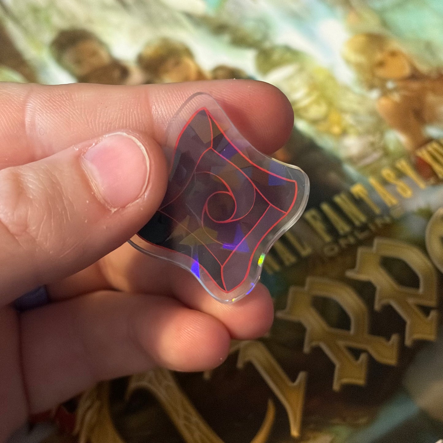 1.5" Job Stone Acrylic Pin — Iconic Jobs from Final Fantasy