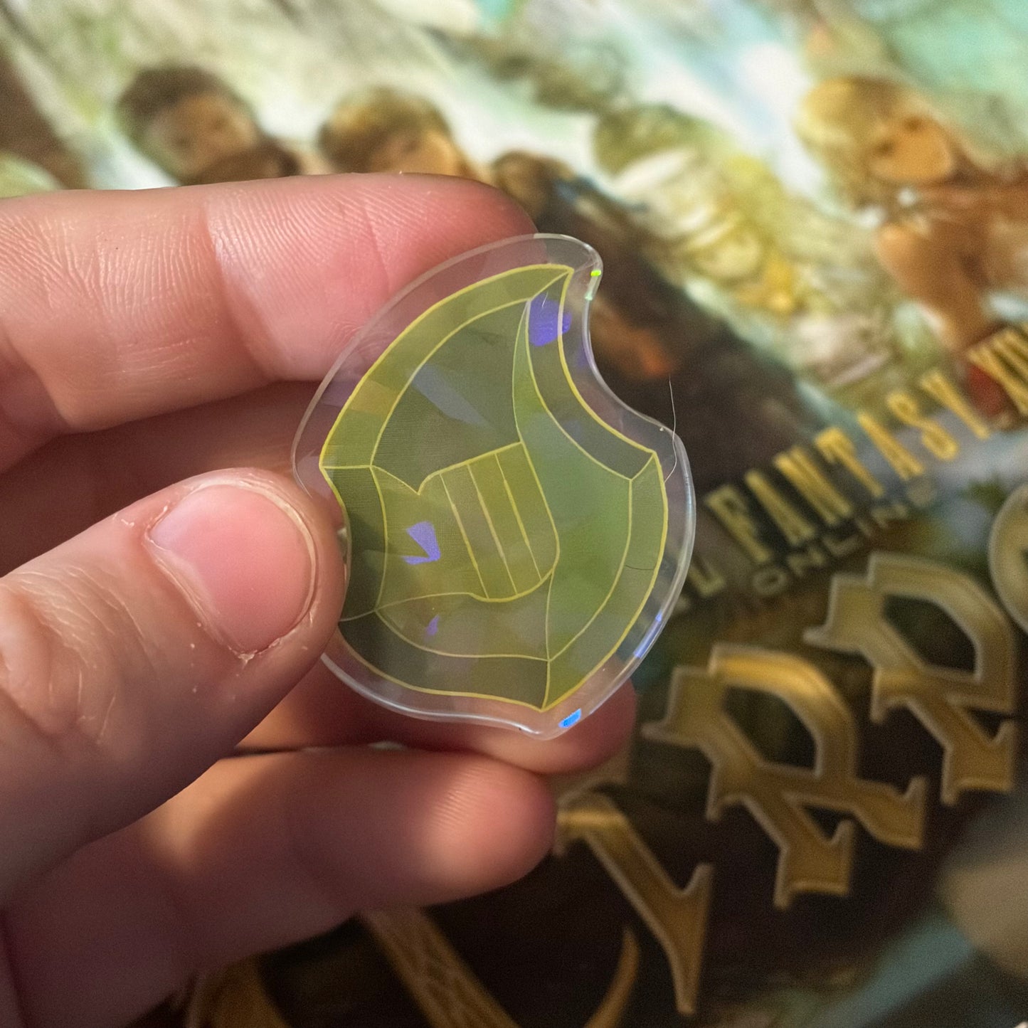 1.5" Job Stone Acrylic Pin — Iconic Jobs from Final Fantasy