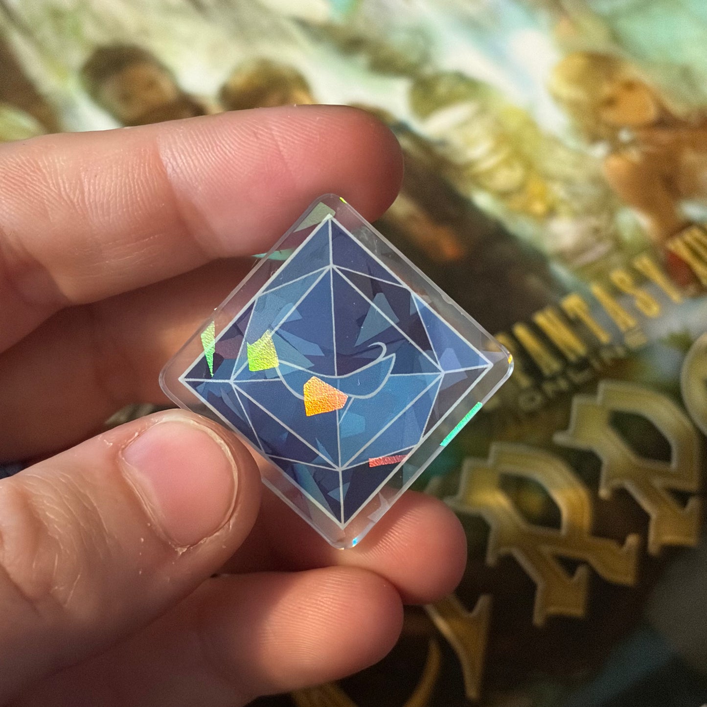 1.5" Job Stone Acrylic Pin — Iconic Jobs from Final Fantasy