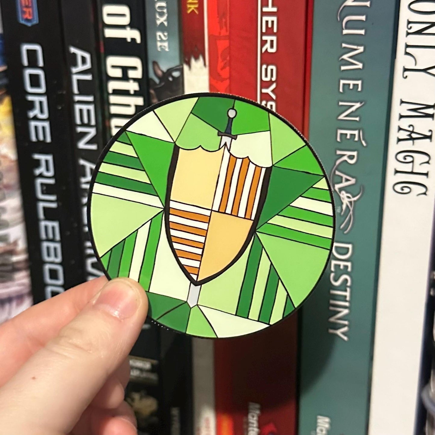 3" Fantasy TTRPG Vinyl Stickers – Laminated, Water Resistant, and Durable