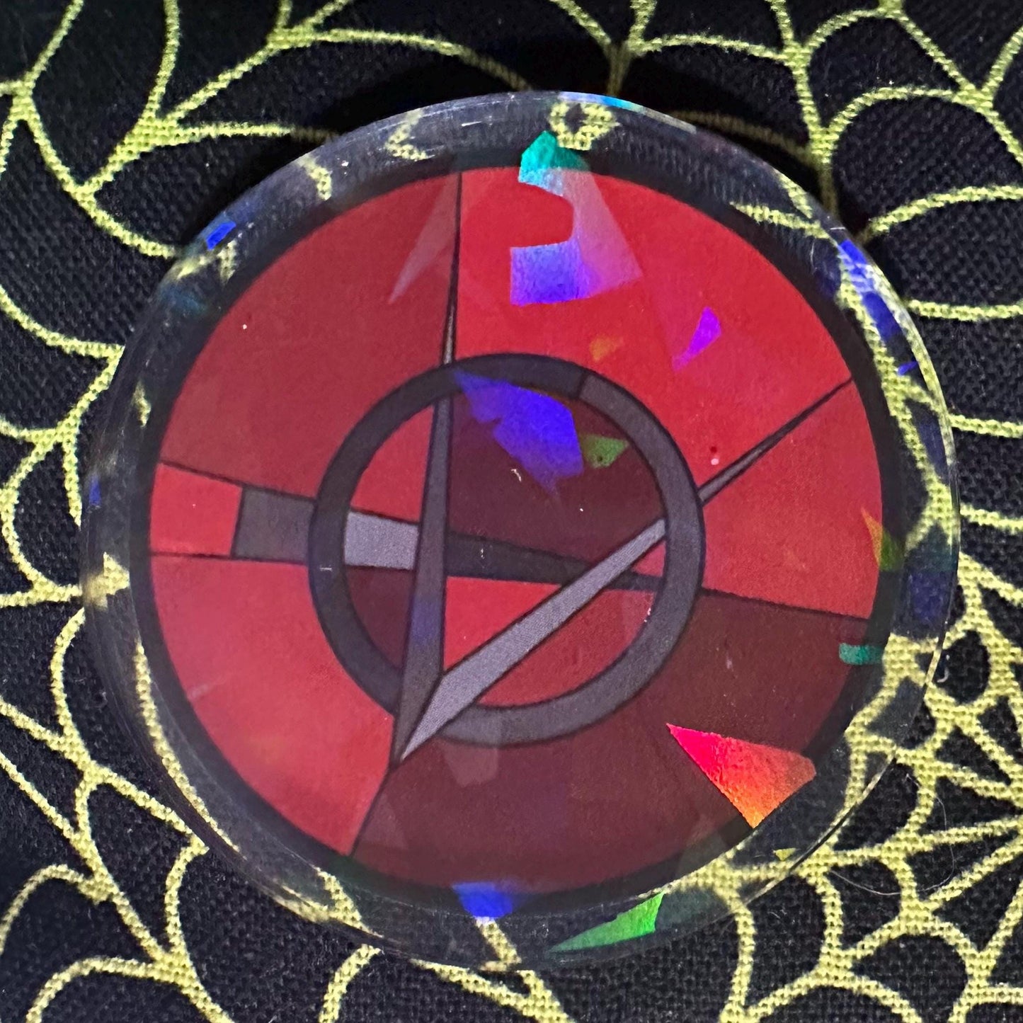 1.5" Vampire: The Masquerade Acrylic Clan Pin – Eternal Style for the Night’s Chosen