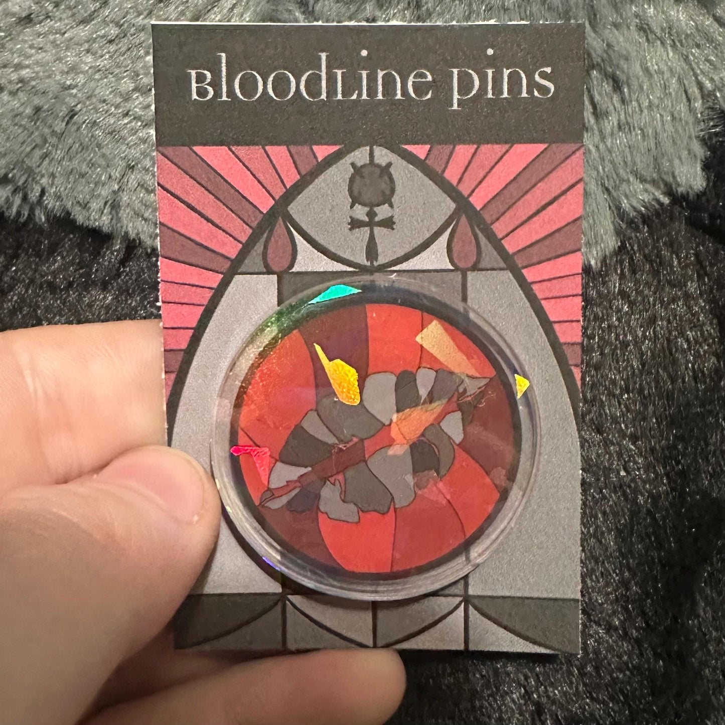 1.5" Vampire: The Masquerade Acrylic Clan Pin – The Expanded Bloodline Collection