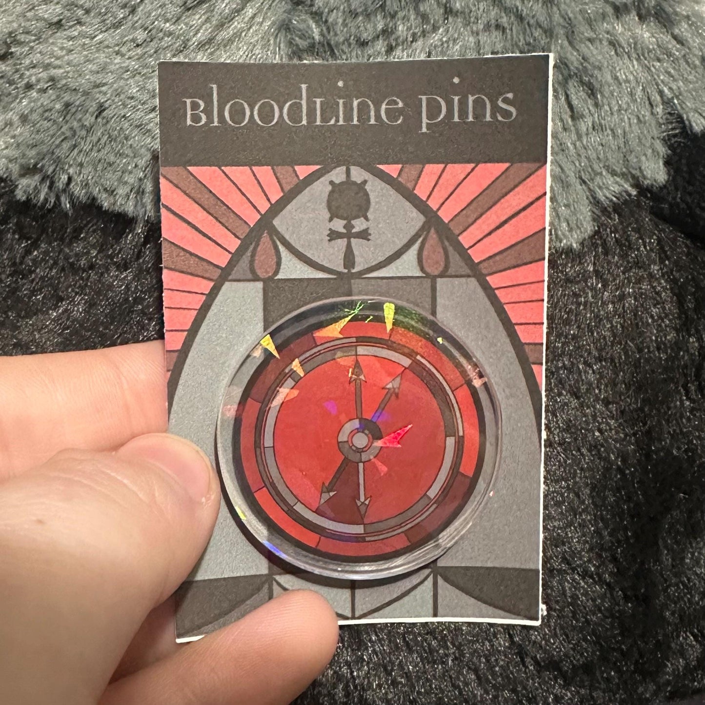 1.5" Vampire: The Masquerade Acrylic Clan Pin – The Expanded Bloodline Collection