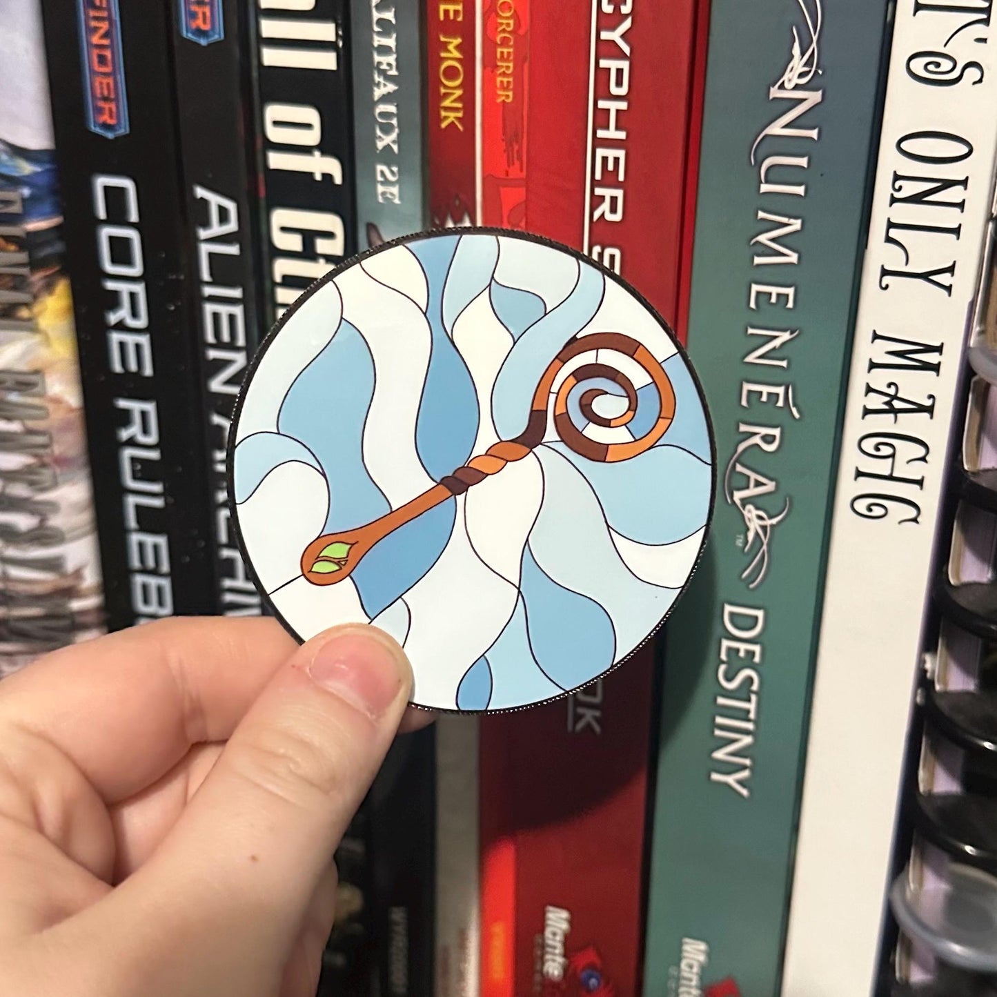 3" Fantasy TTRPG Vinyl Stickers – Laminated, Water Resistant, and Durable
